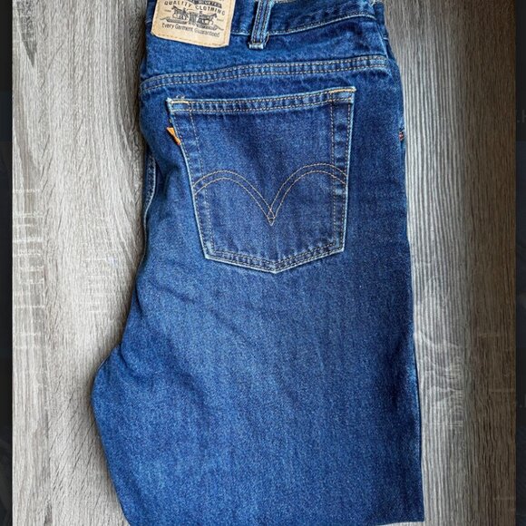 Levi's Vintage Orange Tab Jeans - Picture 8 of 8